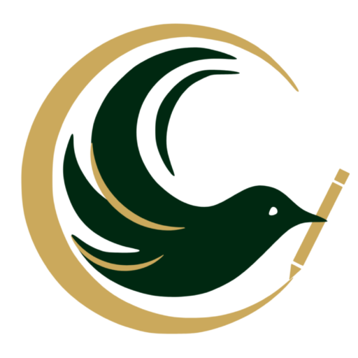 Logo oiseau vert principal